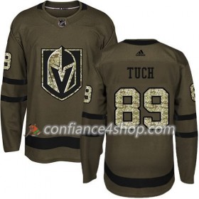 Adidas Maillot de Hockey Vegas Golden Knights Alex Tuch 89 2017-2018 Camo Vert Authentic - Homme